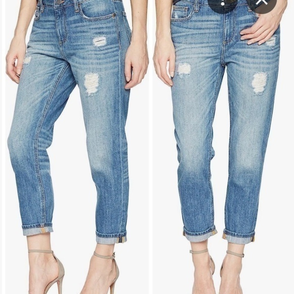 Miss Me Light Blue Distressed Women Jeans